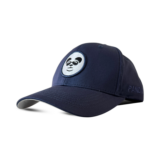 Blue Panda Hat Featuring A White Panda Face